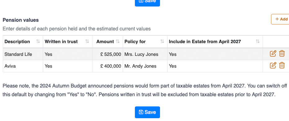 ARQ - IHT changes